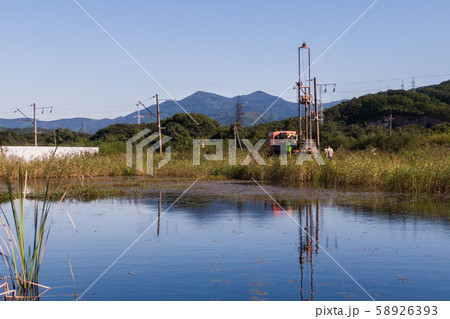 Mobile drilling rig for repair of oil and gas wells. Mobile drilling rig for repair of oil and gas wells. 58926393