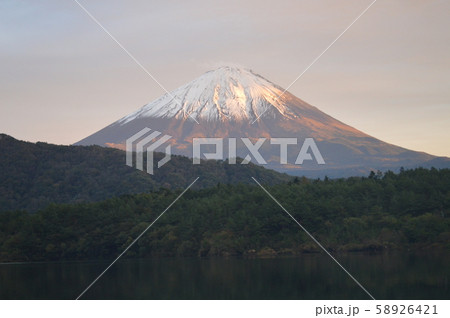 西湖と富士山 西湖と富士山 58926421