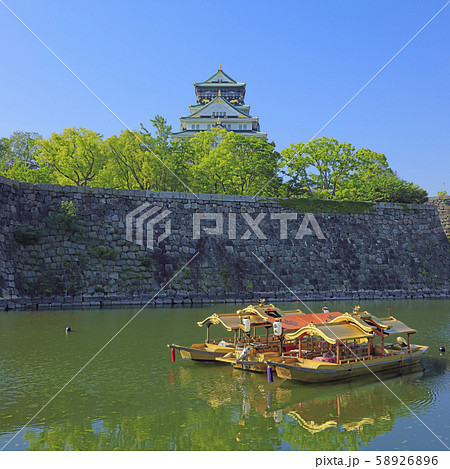 大阪城 北側 58926896