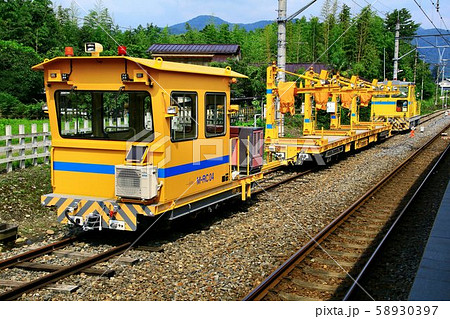 レール運搬モーターカー 58930397
