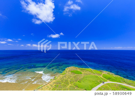 宮古島_東平安名崎の絶景 宮古島_東平安名崎の絶景 58930649