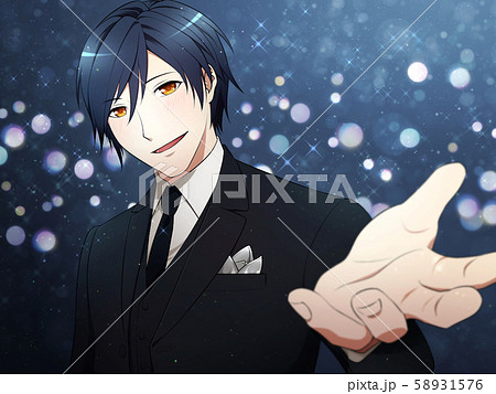 Glitter Men Like A Still In The Maiden Game Stock Illustration