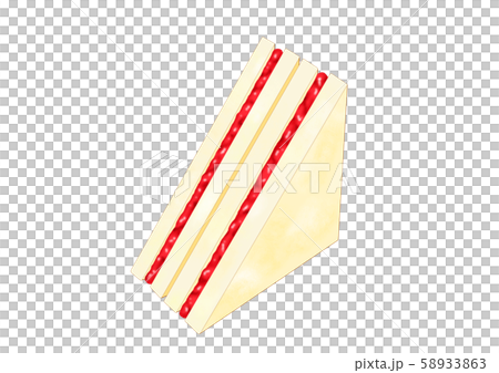Strawberry jam sandwich Strawberry jam sandwich 58933863
