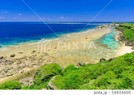 宮古島_東平安名崎の絶景 宮古島_東平安名崎の絶景 58934000