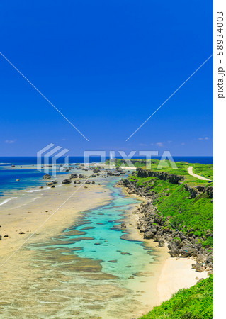 宮古島_東平安名崎の絶景 宮古島_東平安名崎の絶景 58934003