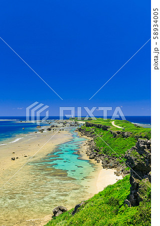 宮古島_東平安名崎の絶景 宮古島_東平安名崎の絶景 58934005