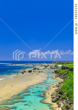 宮古島_東平安名崎の絶景 58934144