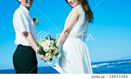 ウェディング ブーケ カップル ウェディング ブーケ カップル 58935489