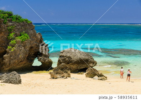 宮古_池間島のハートロック 宮古_池間島のハートロック 58935611