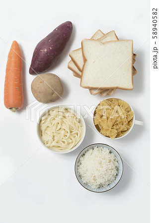 糖質制限ロカボダイエットをするための食べてはいけない食材 58940582