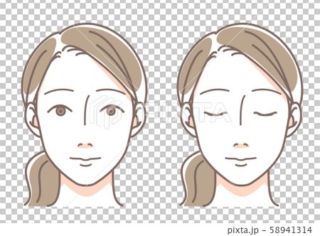 Woman's face Suppin 58941314