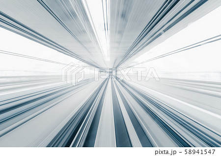 Motion blur of train Motion blur of train 58941547