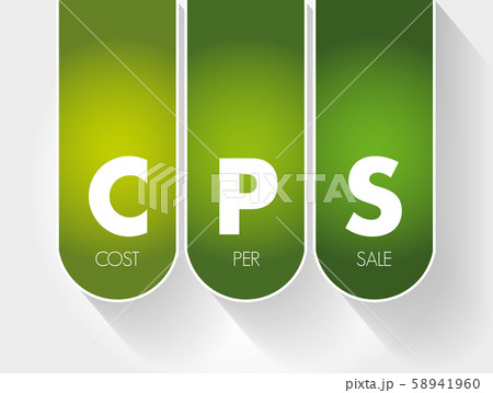 CPS - Cost Per Sale acronym 58941960