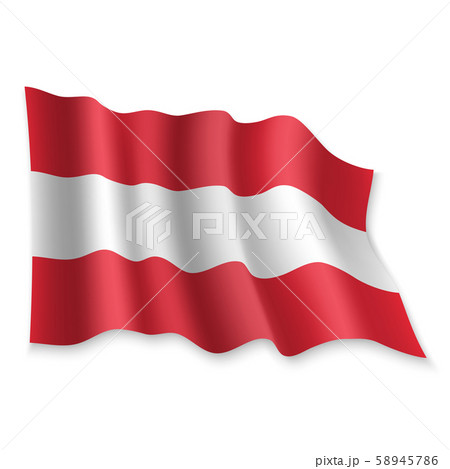 3D Waving Flag. Vector illustration 3D Waving Flag. Vector illustration 58945786