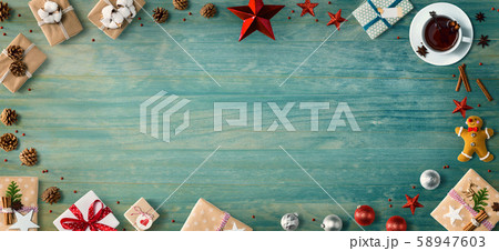 Christmas gift boxes with ornaments Christmas gift boxes with ornaments 58947603