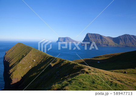 Kallur lighthouse hiking trail, Kalsoy Island, 58947713