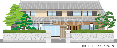 塀付和風家屋31 58949619