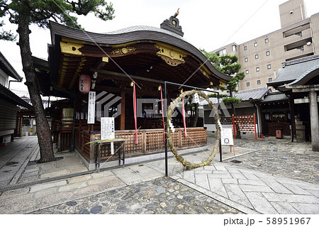 京都ゑびす神社 拝殿 夏越の大祓 京都ゑびす神社 拝殿 夏越の大祓 58951967