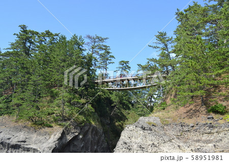 石川県　能登金剛の橋 58951981