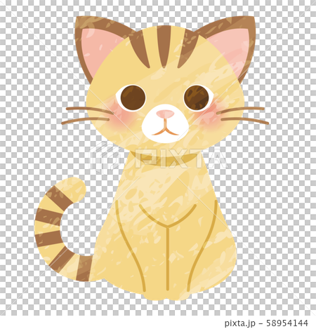 猫のイラスト 58954144