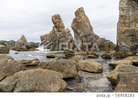 干潮/橋杭岩/和歌山 58958283