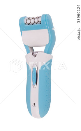 Electric depilator isolated Electric depilator isolated 58960124