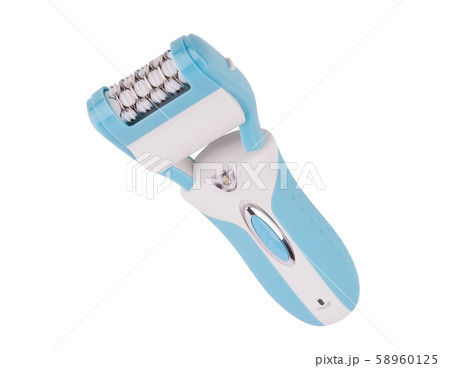 Electric depilator isolated Electric depilator isolated 58960125