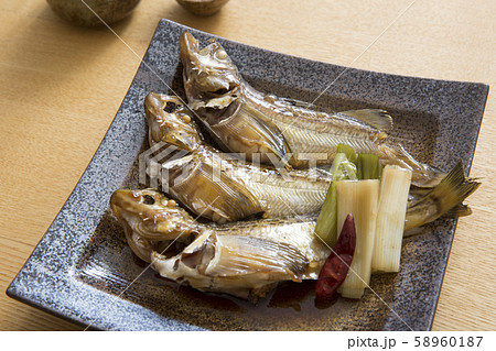 ハタハタの煮つけ 58960187