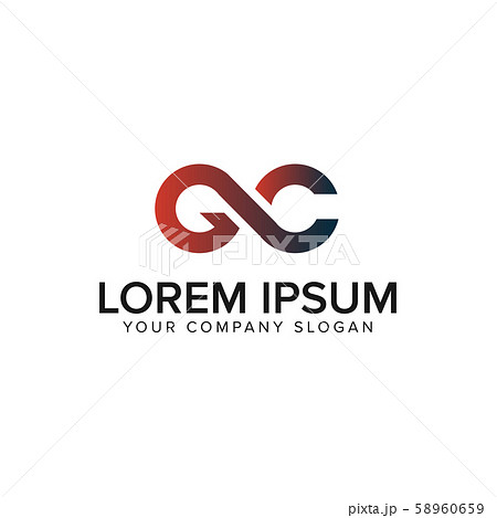 letter GC logo design concept template letter GC logo design concept template 58960659