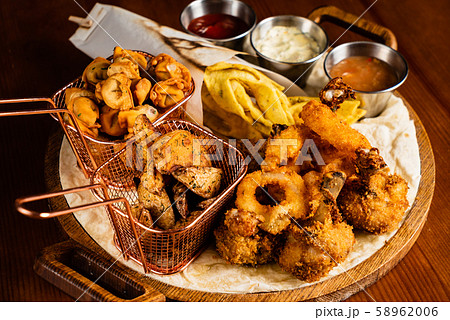 beer plate on the wooden background beer plate on the wooden background 58962006