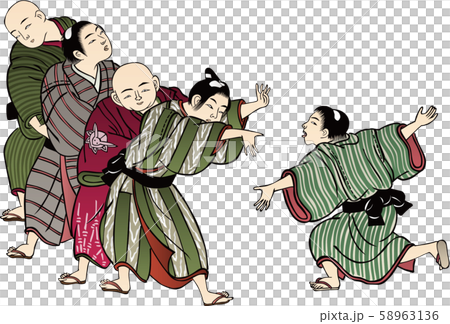 浮世絵　子供　その14 58963136