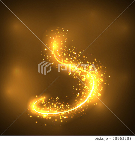 Circular lens flare transparent light 58963283