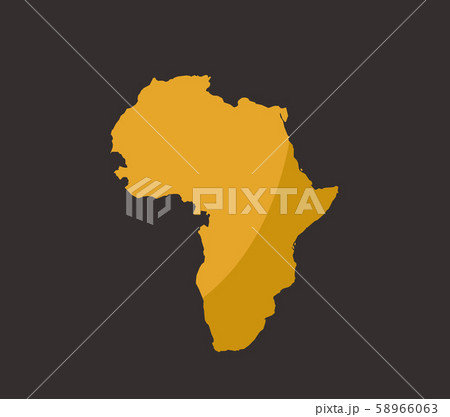 Africa map vector illustration Africa map vector illustration 58966063