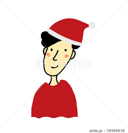お兄さんxmas10rのイラスト素材