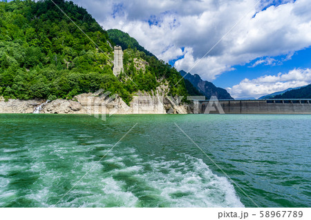 【富山県】 黒部ダム 黒部湖 【富山県】 黒部ダム 黒部湖 58967789