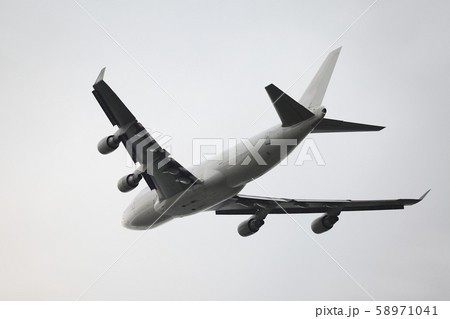 Plane taking off 58971041