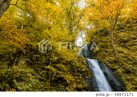 奥入瀬渓流　雲井の滝 58971171