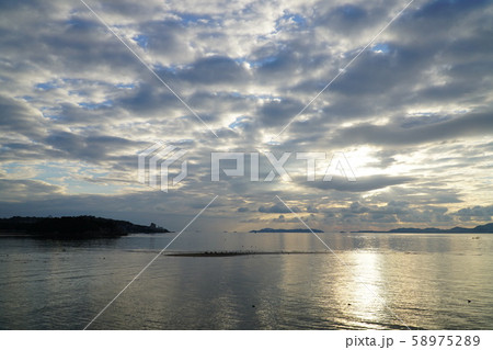 赤穂　千種川河口付近 58975289