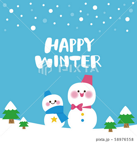 雪だるま 58976558