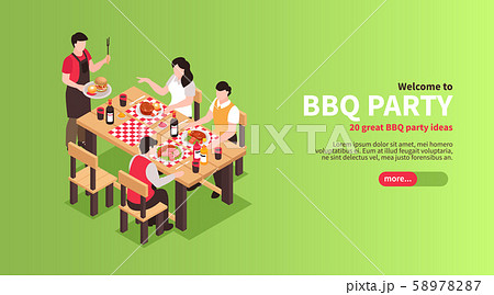 BBQ Board Horizontal Banner BBQ Board Horizontal Banner 58978287