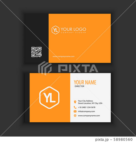 Modern Creative and Clean Business Card Template Modern Creative and Clean Business Card Template 58980560