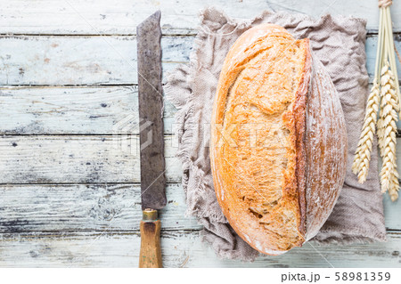 Freshly baked bread Freshly baked bread 58981359