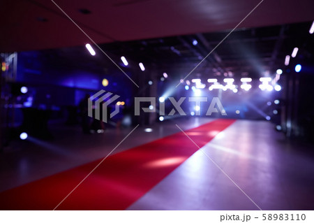The blurred defocused image of car presentation The blurred defocused image of car presentation 58983110
