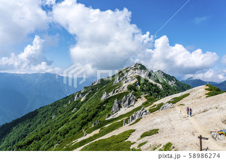 燕岳 山頂 燕岳 山頂 58986274