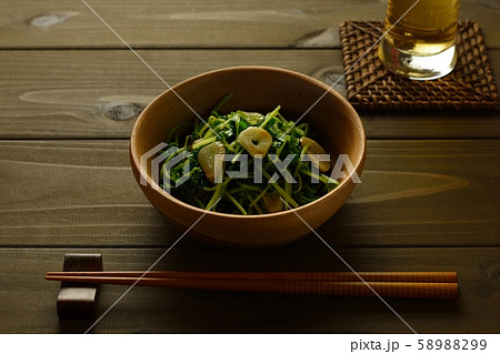 豆苗（にんにく炒め） 58988299