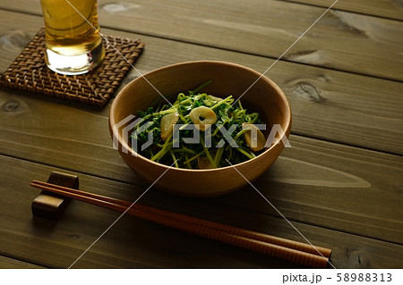 豆苗（にんにく炒め） 58988313