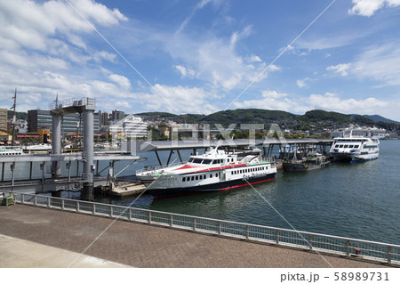 大波止桟橋と出島ワーフ 大波止桟橋と出島ワーフ 58989731