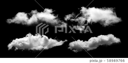 Clouds on black background. sky background Clouds on black background. sky background 58989766