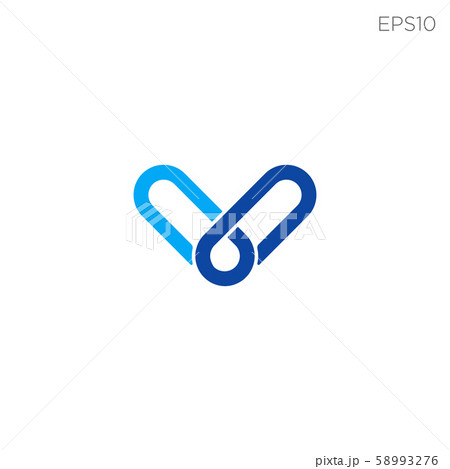 abstract v letter logo icon vector isolated abstract v letter logo icon vector isolated 58993276
