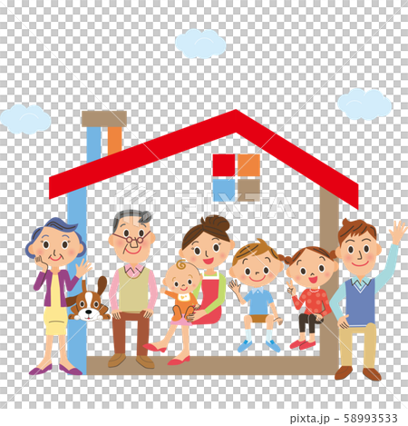 三代家庭和我的家 58993533